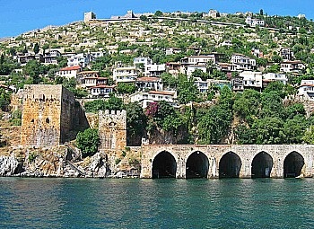 Cetatea Alanya adresa, timp de lucru, cum să ajungeți acolo, istorie, descriere