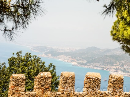 Cetatea Alanya din Turcia