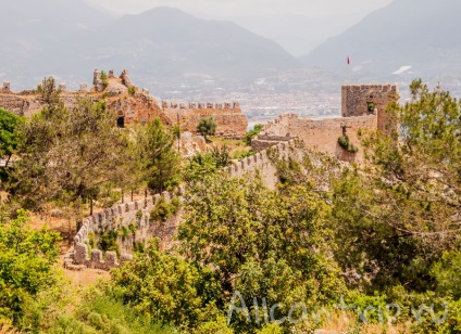 Cetatea Alanya din Turcia
