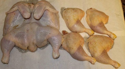 Füstölt csirke, lépésről lépésre recept fotók