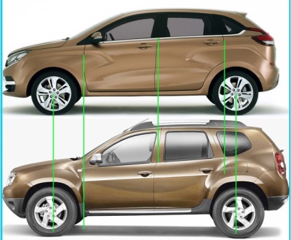 Lada xray sau renault praf - compara ce este mai bine