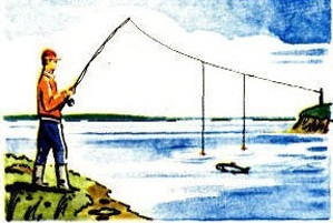 Prindeți crustă roșie în timpul verii pentru tijă de pescuit plutitoare