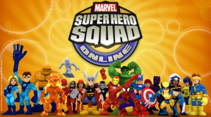 Marvel superhero echipa, site-ul oficial