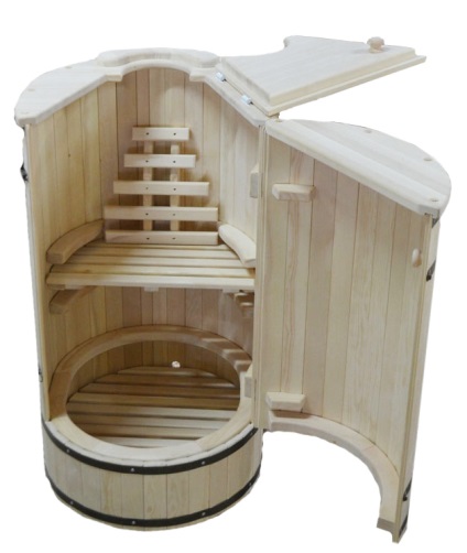 Mini sauna cedar baril pret (cost), cumpara phytosauna (baril cedru), puteți merge acasă cu noi