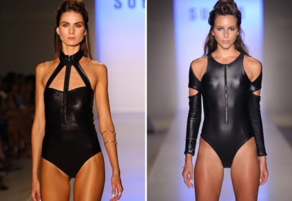 Modă costume de baie negre - coezive și separate, retro și bikini, bando și pushup