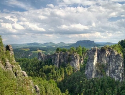 Podul din Bastai - trecând peste prăpastie