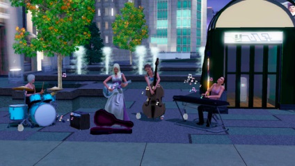 Grup muzical în Sims 3