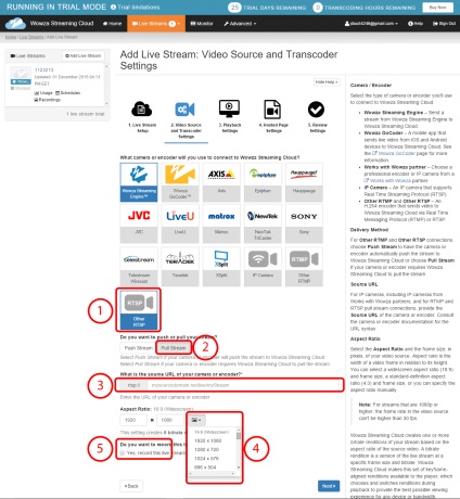 Configurarea rtsp-translation trueconf prin wowza streaming cloud - blog despre videoconferințe