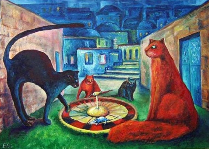Nesis Mihailichenko elisheva - pisici și îngerii din Ierusalim, în lumea interesantă