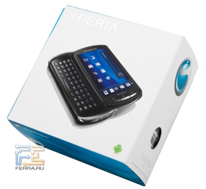 Revizuirea smartphone-ului qwerty-smartphone sony ericsson xperia pro