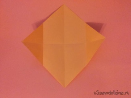 Origami - faceți steaua lui Kusudamu