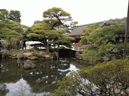 Vacanțe cu copii ginkakuji (pavilion de argint) în Kyoto - fotografie - vacanță cu copii singuri