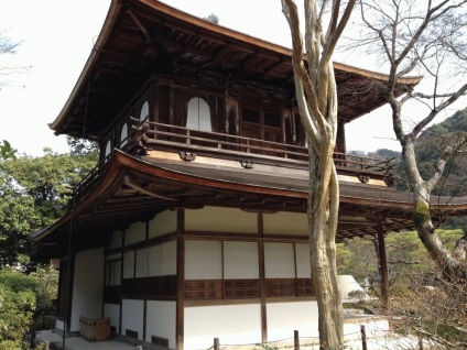 Vacanțe cu copii ginkakuji (pavilion de argint) în Kyoto - fotografie - vacanță cu copii singuri