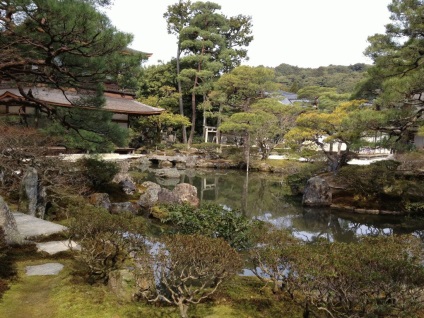 Vacanțe cu copii ginkakuji (pavilion de argint) în Kyoto - fotografie - vacanță cu copii singuri