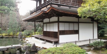 Vacanțe cu copii ginkakuji (pavilion de argint) în Kyoto - fotografie - vacanță cu copii singuri