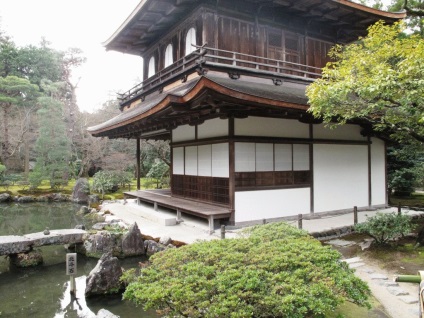 Vacanțe cu copii ginkakuji (pavilion de argint) în Kyoto - fotografie - vacanță cu copii singuri