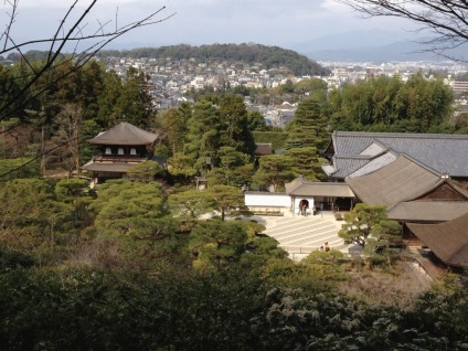 Vacanta cu copii ginkakuji (pavilionul de argint) din Kyoto - fotografie - vacanta cu copii pe cont propriu