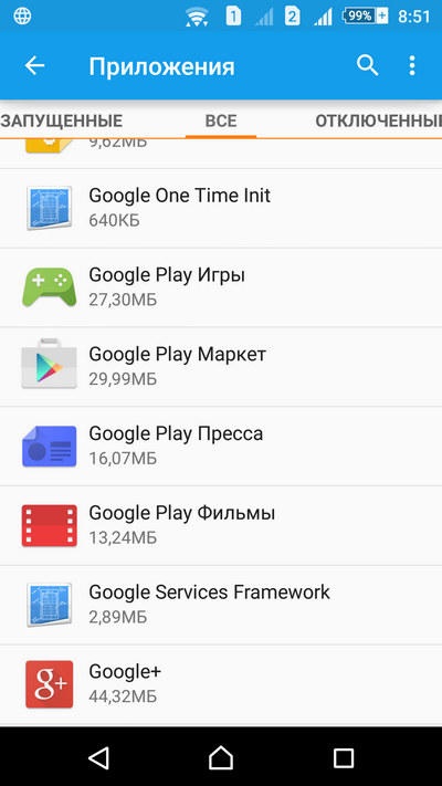 Dezactivarea aplicațiilor în Android