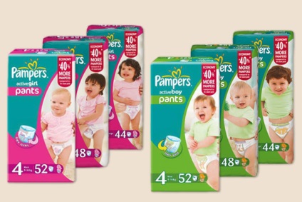 Pantalonii activi Pampers oferă copiilor până la 12 ore de somn de aur