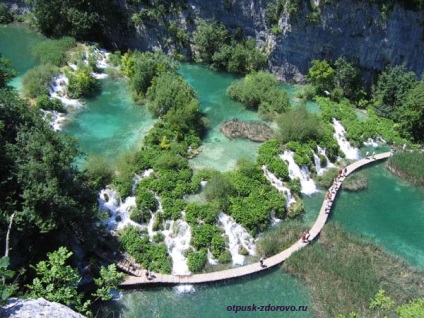 Lacurile Plitvice din Croația