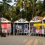 Colva Beach South Goa India - szállodák, piacok, bevásárlás