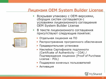 Prezentare privind acordarea de licențe pentru producătorii de sisteme