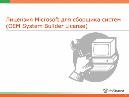 Prezentare privind acordarea de licențe pentru producătorii de sisteme