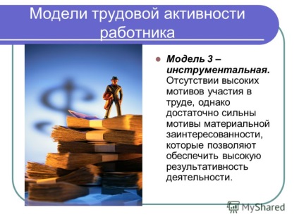 Előadás a munkaerőpiaci aktivitás, mint egy tárgy a pszichológia motiváció személyzet motiváció