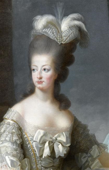 Coafuri de Marie Antoinette, blogger islaralston pe site-ul de pe 2 august 2013, o bârfă