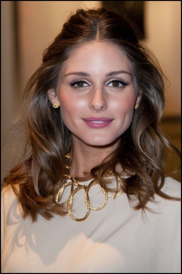 Coafuri de olivia palermo pe fotografie de păr mediu