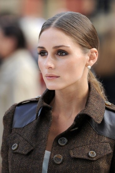 Coafuri de olivia palermo pe fotografie de păr mediu