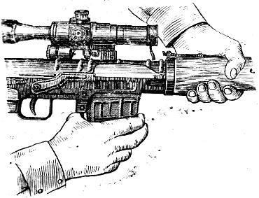Demontarea și asamblarea unei puști de lunetist