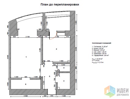 Reparatii odnushki 42 m, baie, idei pentru reparații