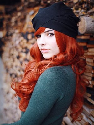 Culoarea părului roșu 40 de fotografii de nuanțe la modă