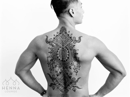 Henna új férfi trend ebben a szezonban