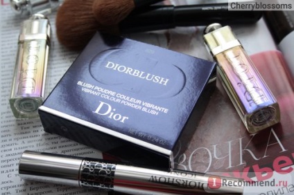 Pirulás Dior diorblush - «hihetetlen baba-rózsaszín árnyalat 829 rózsaszín, Miss! Perfect Blush by