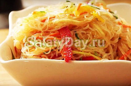 Salata de la fuchozy - produs original, reteta delicioasa cu felicitare si video
