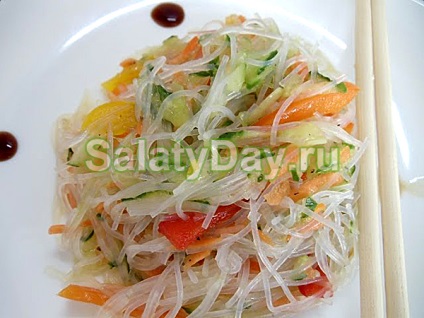 Salata de la fuchozy - produs original, reteta delicioasa cu felicitare si video