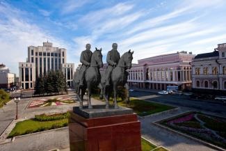 Shaimiev cu minnikhanovym pe cai mutat Ilyich, seara Kazan