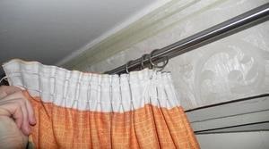 Curtain szalag, alkotnak redők a függönyök, redők fajok