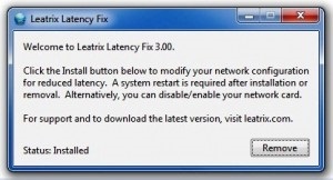 Töltse leatrix latency fix, ingyen! Letöltés szkript ping ponideniya teljesen ingyenes!