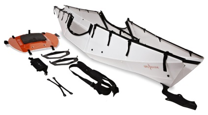 Kayak pliabil din plastic, PC conplast