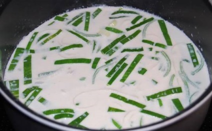 Krémes leves angolna - lépésről lépésre recept fotók