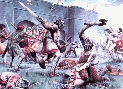 Pictele s-au luptat cu un război civilizat