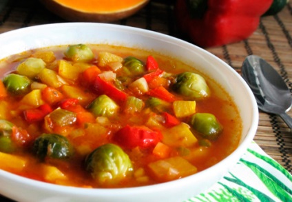 Leves zöldségleves - a legjobb receptek - hogyan kell főzni egy finom leves