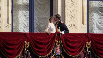 Esküvő Prince Guillaume és hercegnő Stephanie