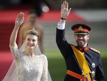 Nunta printului Guillaume și a lui Stefanie de Lannoy, căsătoria ultimului burlac din Europa (Luxemburg),