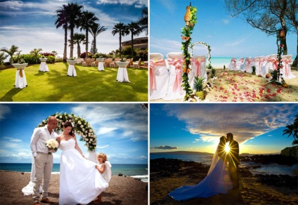 Az esküvő Spanyolországban - tippek organitsatsii és a választott helyszín, a költségek és fotók