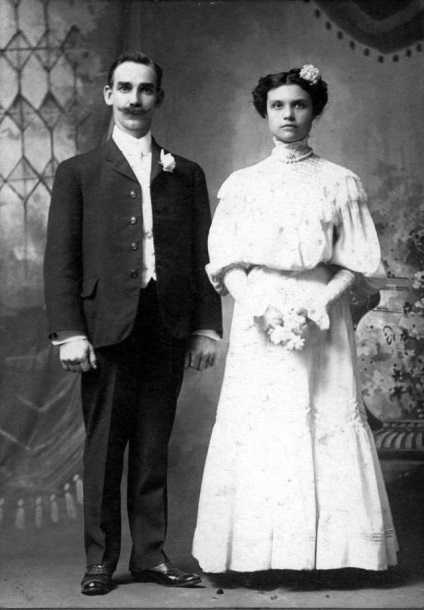 Rochii de nunta din secolul XIX - poze cu mirese
