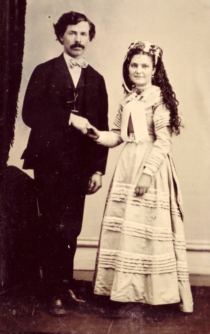 Rochii de nunta din secolul XIX - poze cu mirese
